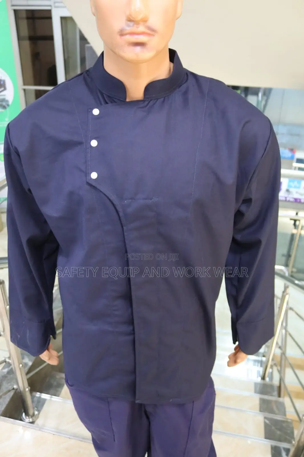 Navy Blue Chef Jacket