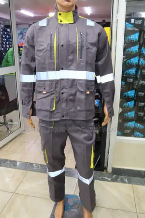 Grey Work Suit