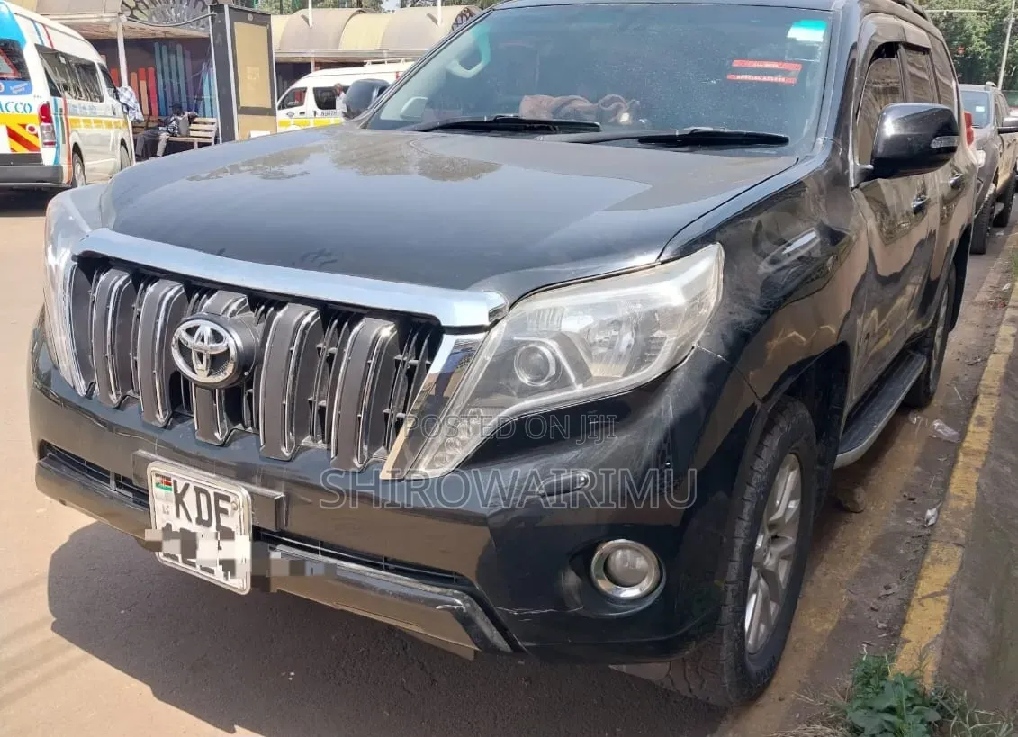 Toyota Land Cruiser Prado 2014 Burgundy