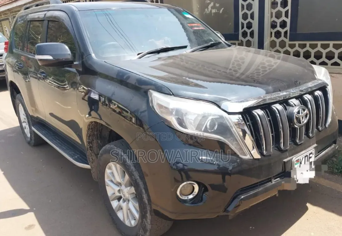 Toyota Land Cruiser Prado 2014 Burgundy