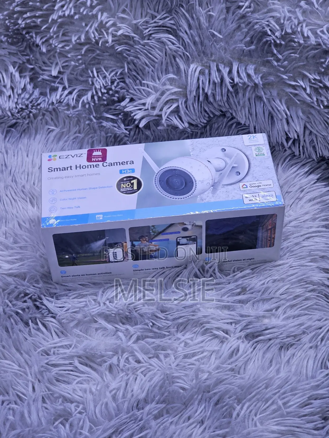 EZVIZ H3c AI Human Detection Outdoor Camera