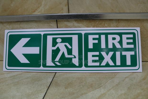 Safety Fire Signages(Left)