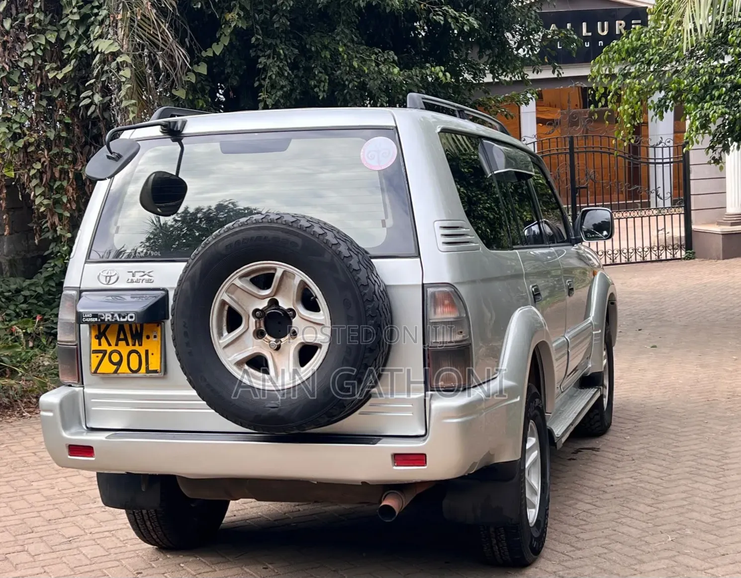 Toyota Land Cruiser Prado 2001 Silver