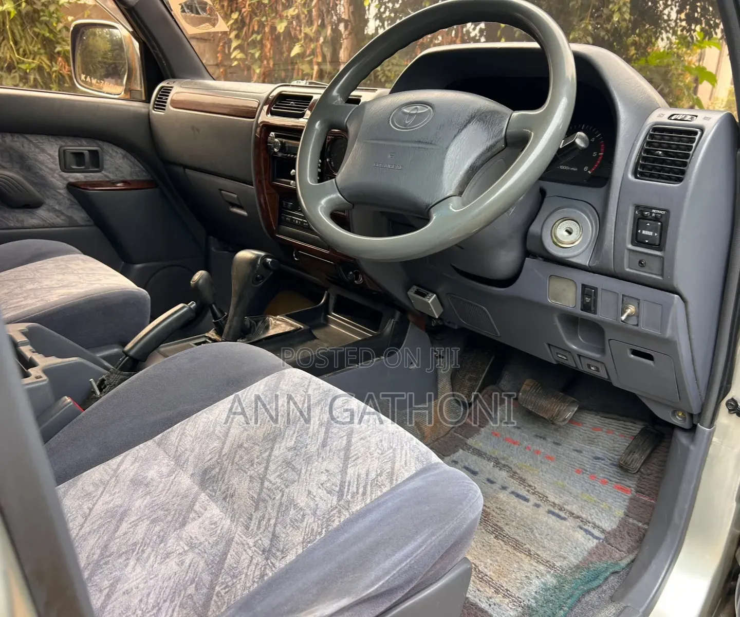 Toyota Land Cruiser Prado 2001 Silver