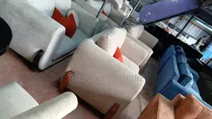 5 Seater Sofa Set 3+2 Mahogany