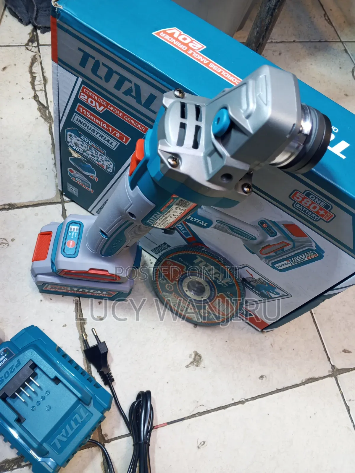 Total Cordless Grinder Machine / Quality Grinder