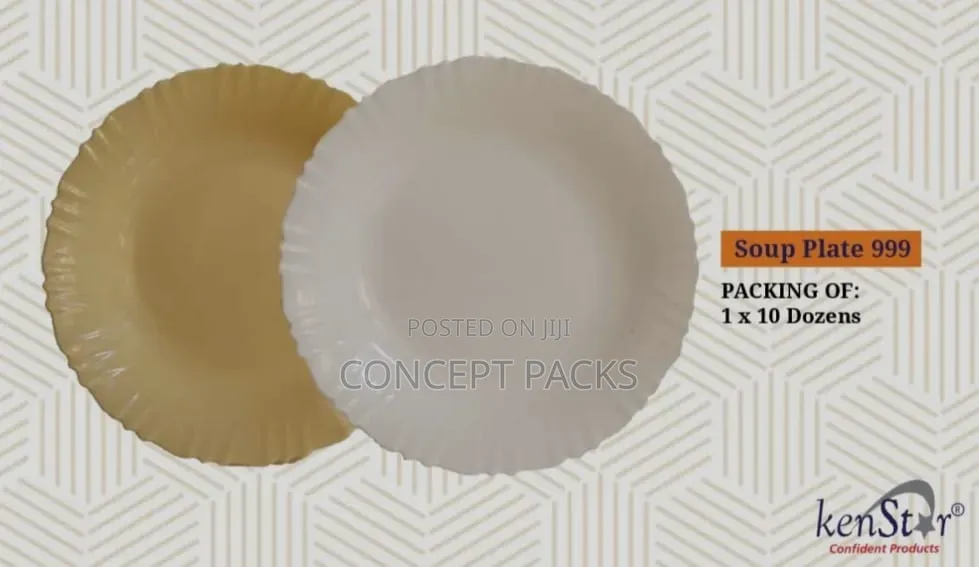 Kenstar 999 Soup Plate Package 120pcs