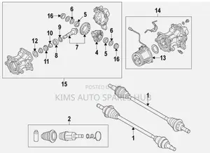 Rear Differential Bearing CX5
