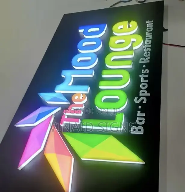 Signboard, 3d, 2d, Pylon, Neon Signs.