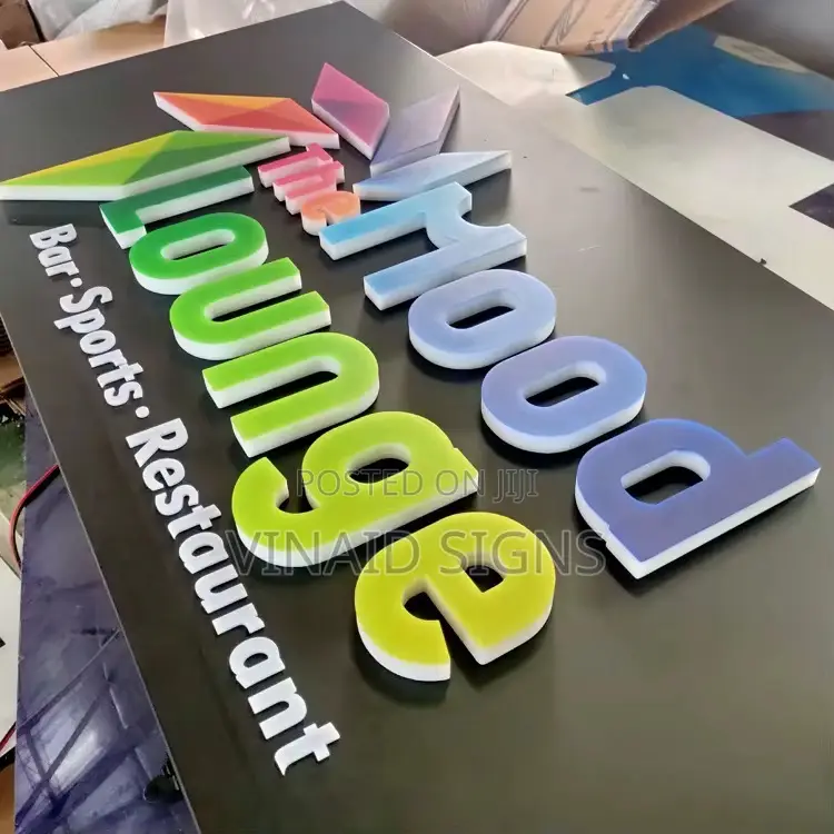 Signboard, 3d, 2d, Pylon, Neon Signs.