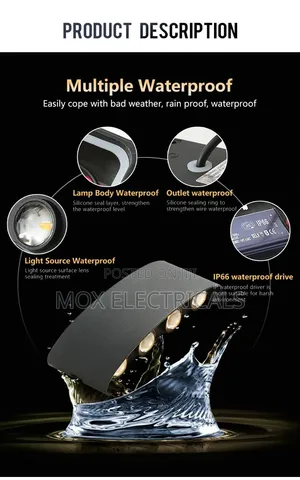 8w LED Up/Down Wall Lights