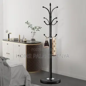 Coat Hanger: Stylish Metal Jacket and Hat Stand
