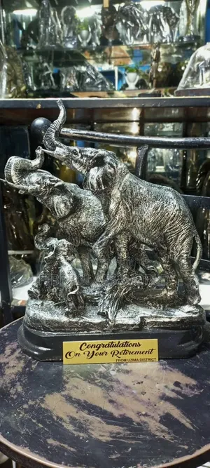 Elephant Family Sculptures/Awards