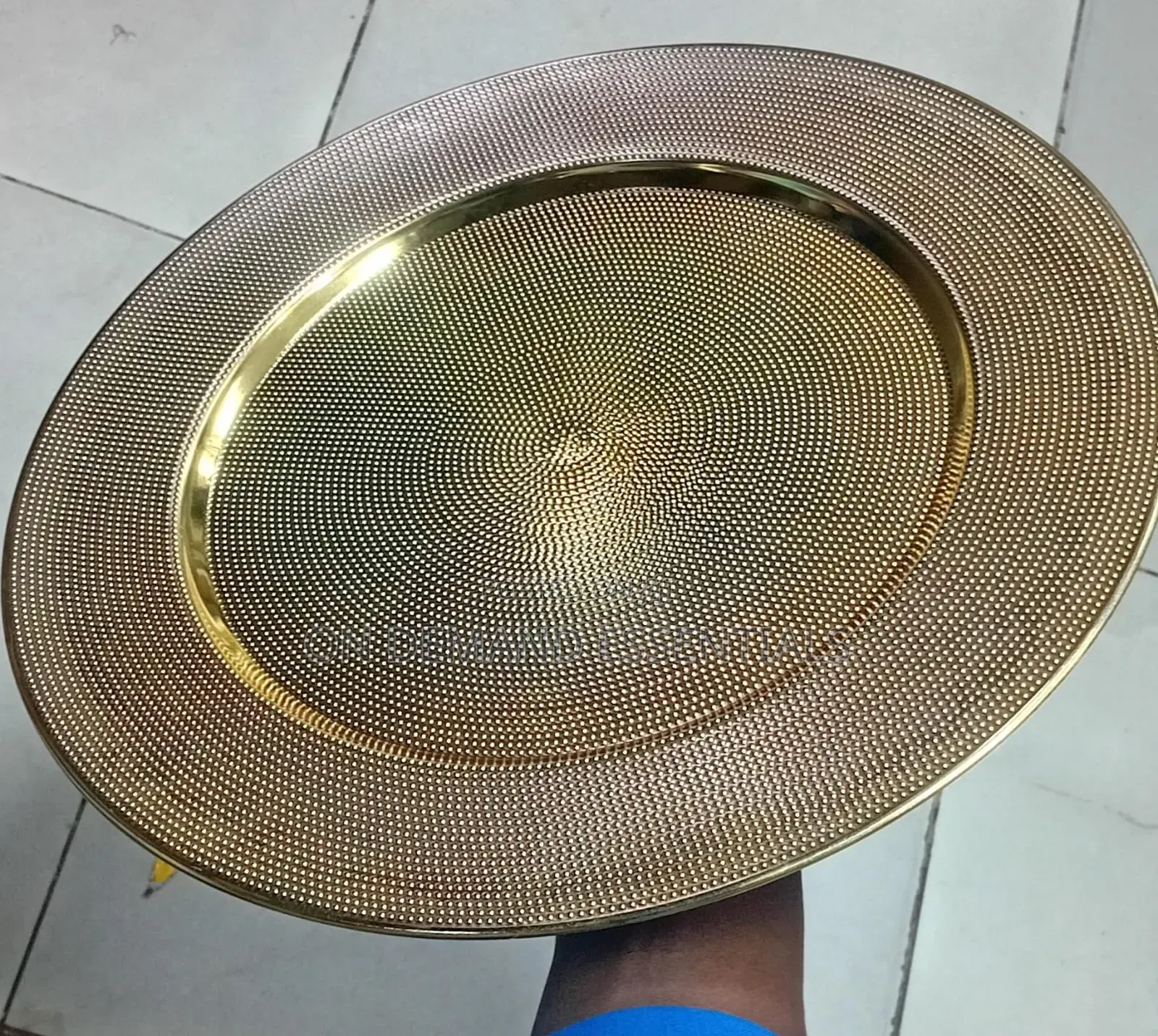 Heavy and High Quality Charger Plates