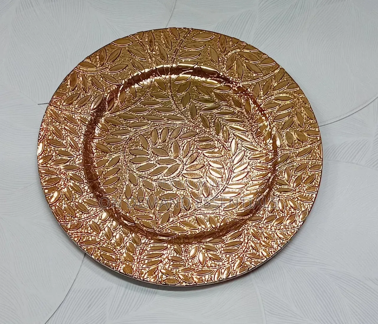 Heavy and High Quality Charger Plates