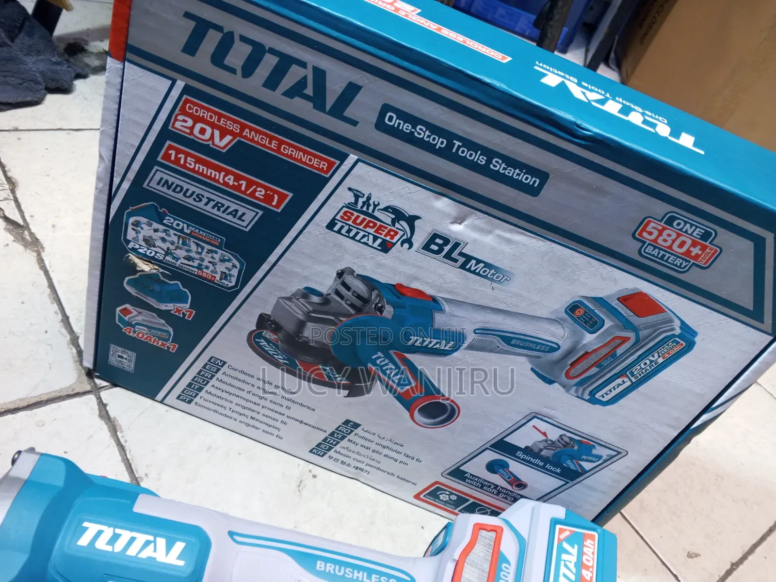 Restocked Total Grinder/ 4 Cordless Grinder Total