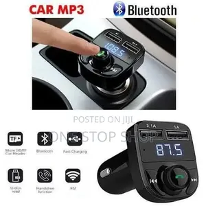 Bluetooth Car Fan Transmitter Streams Audio and Charge Devices