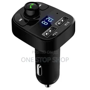 Bluetooth Car Fan Transmitter Streams Audio and Charge Devices