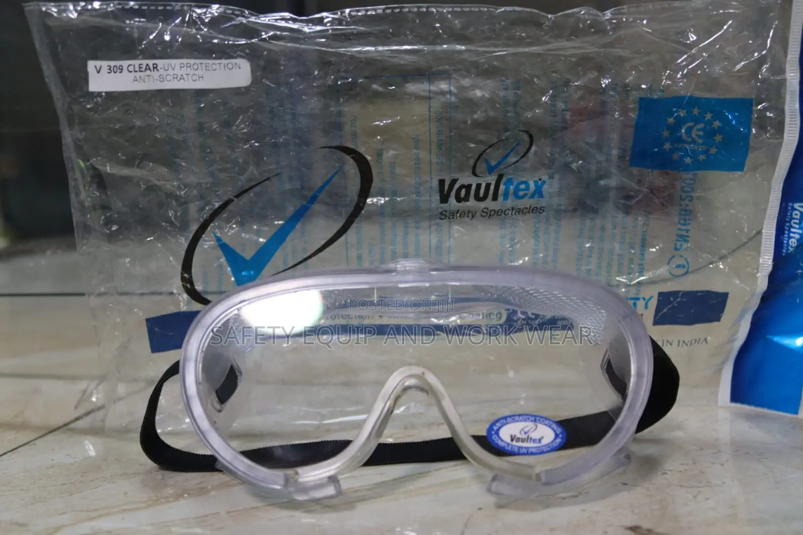 Vaultex Safety Goggles V309 Clear