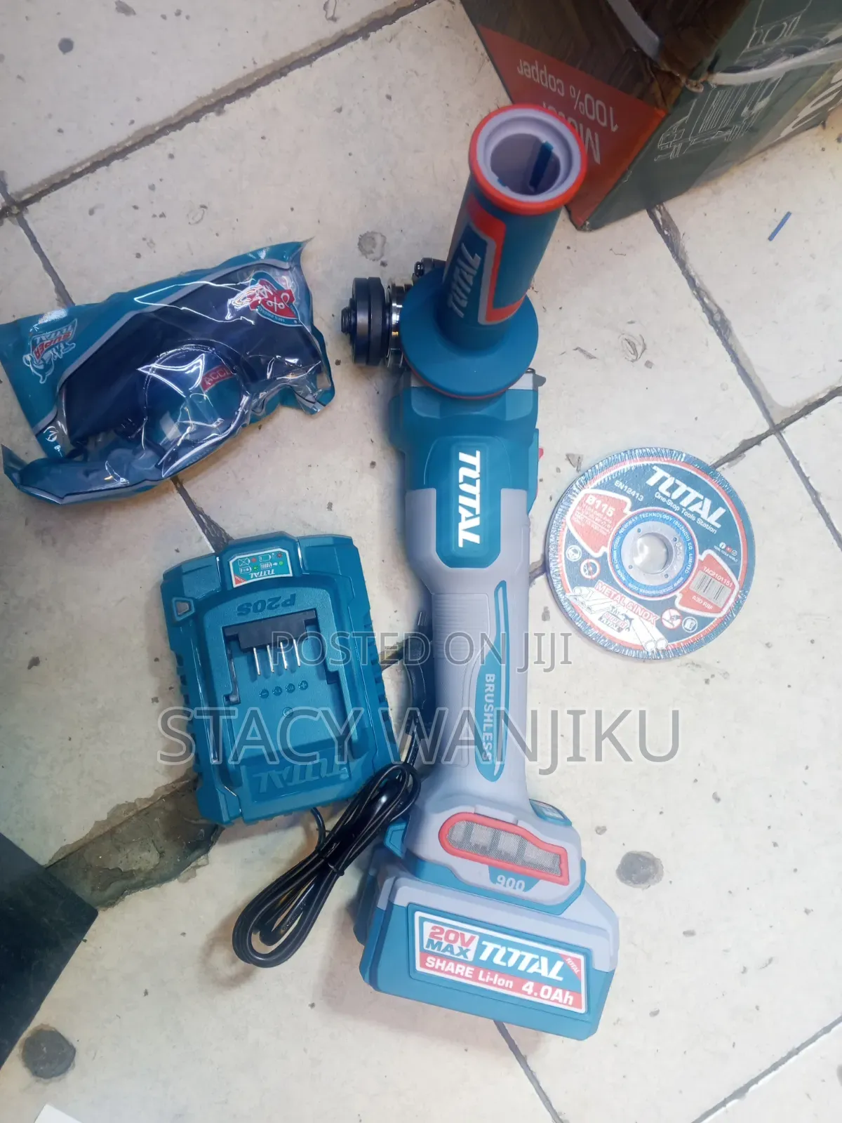 4.0ah Angle Grinder Total / Cordless Grinder