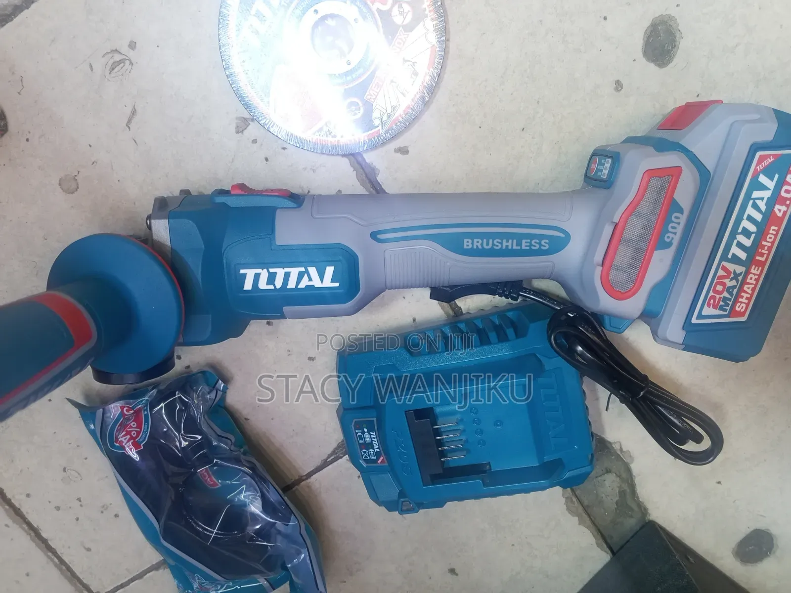 Total Brushless Angle Grinder/Total Grinder Machine
