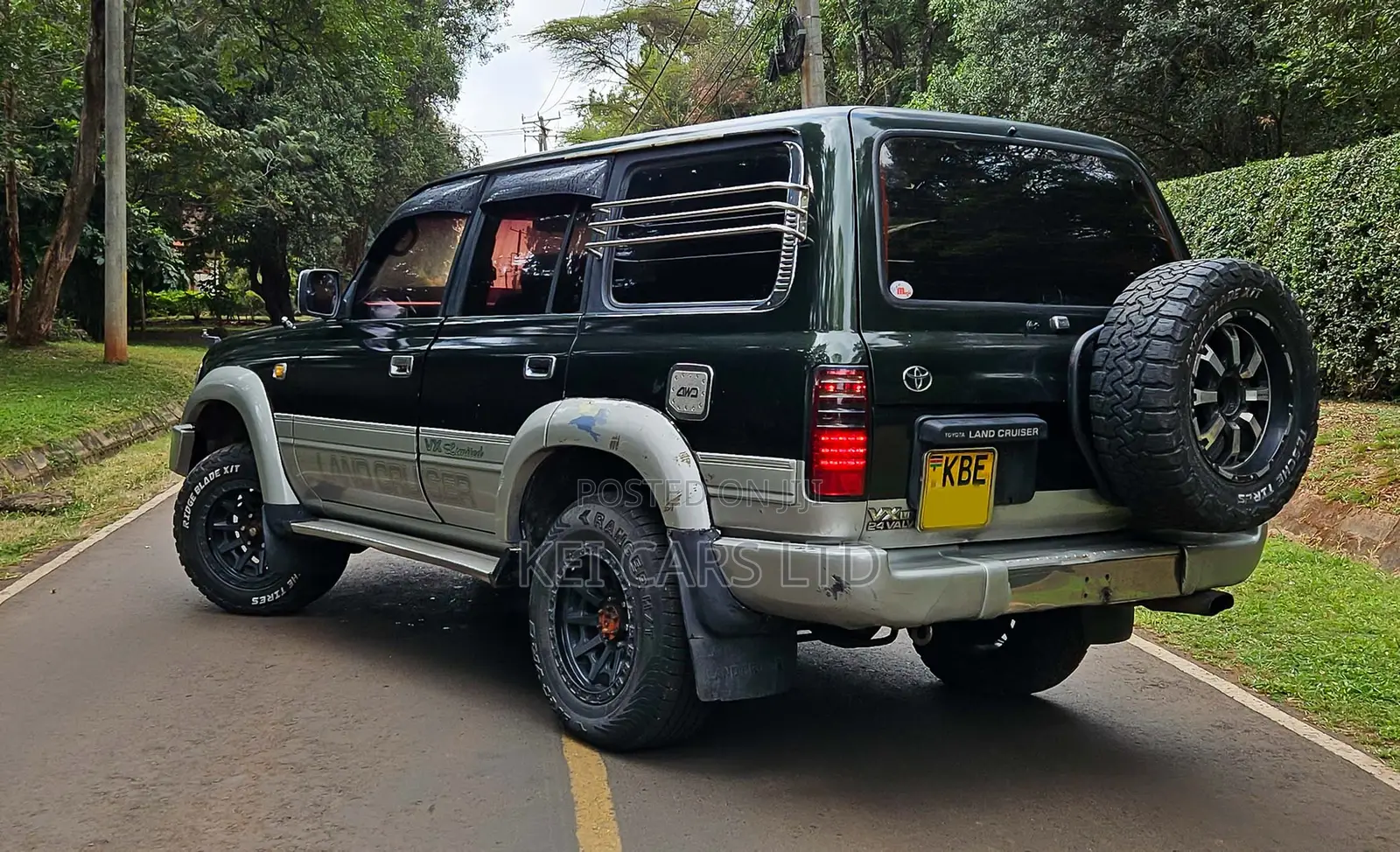 Toyota Land Cruiser 1995 Green