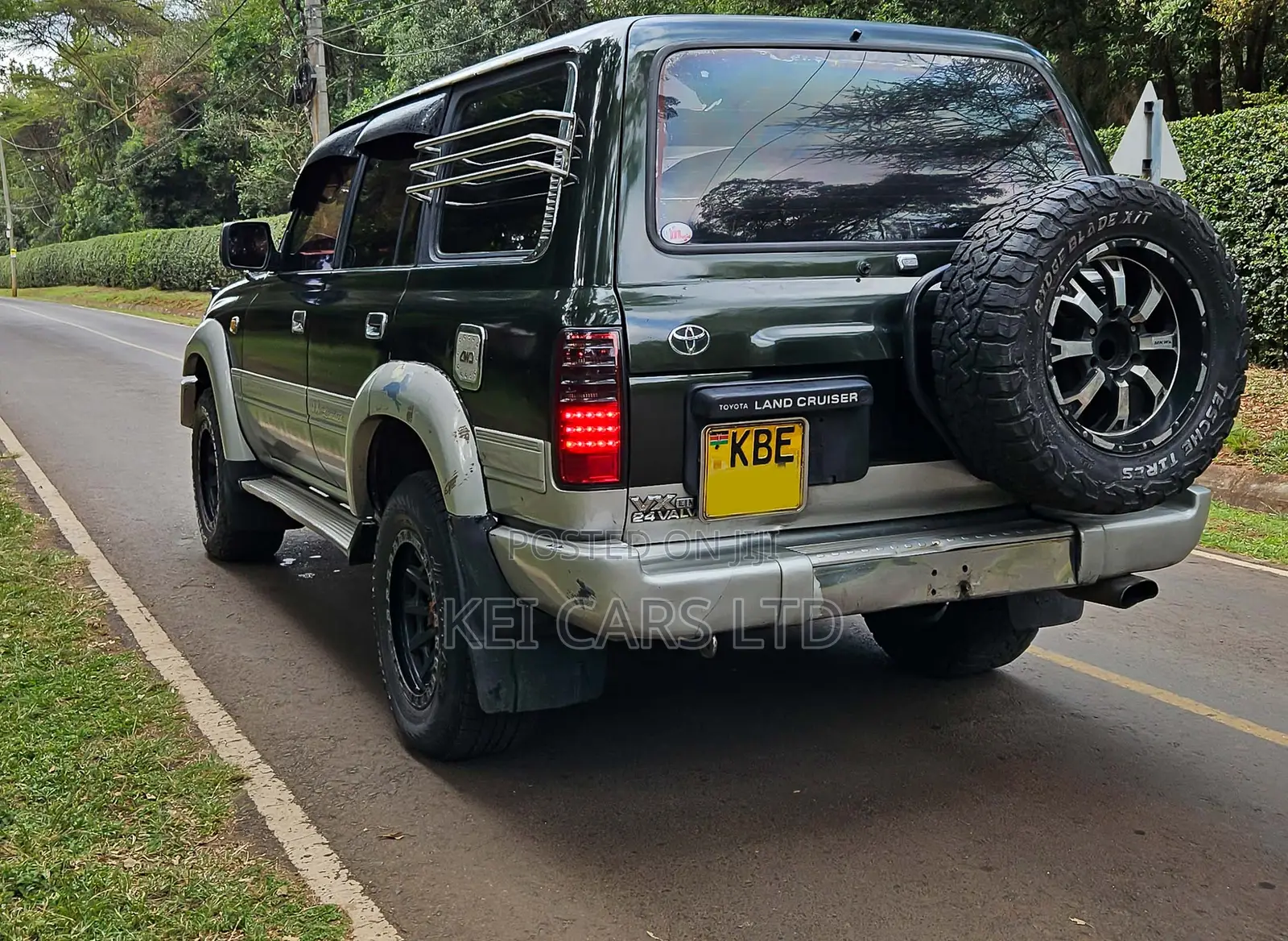 Toyota Land Cruiser 1995 Green
