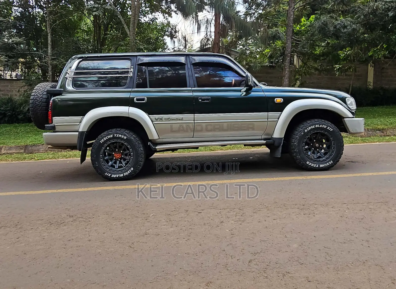 Toyota Land Cruiser 1995 Green