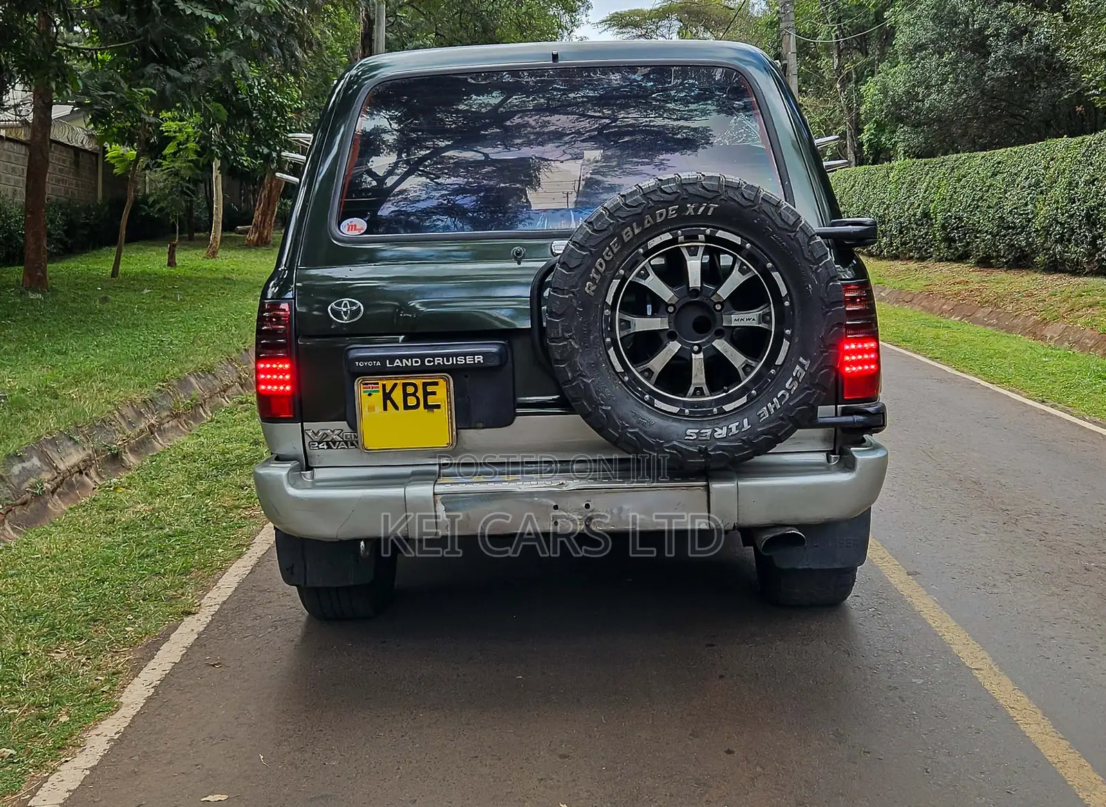 Toyota Land Cruiser 1995 Green