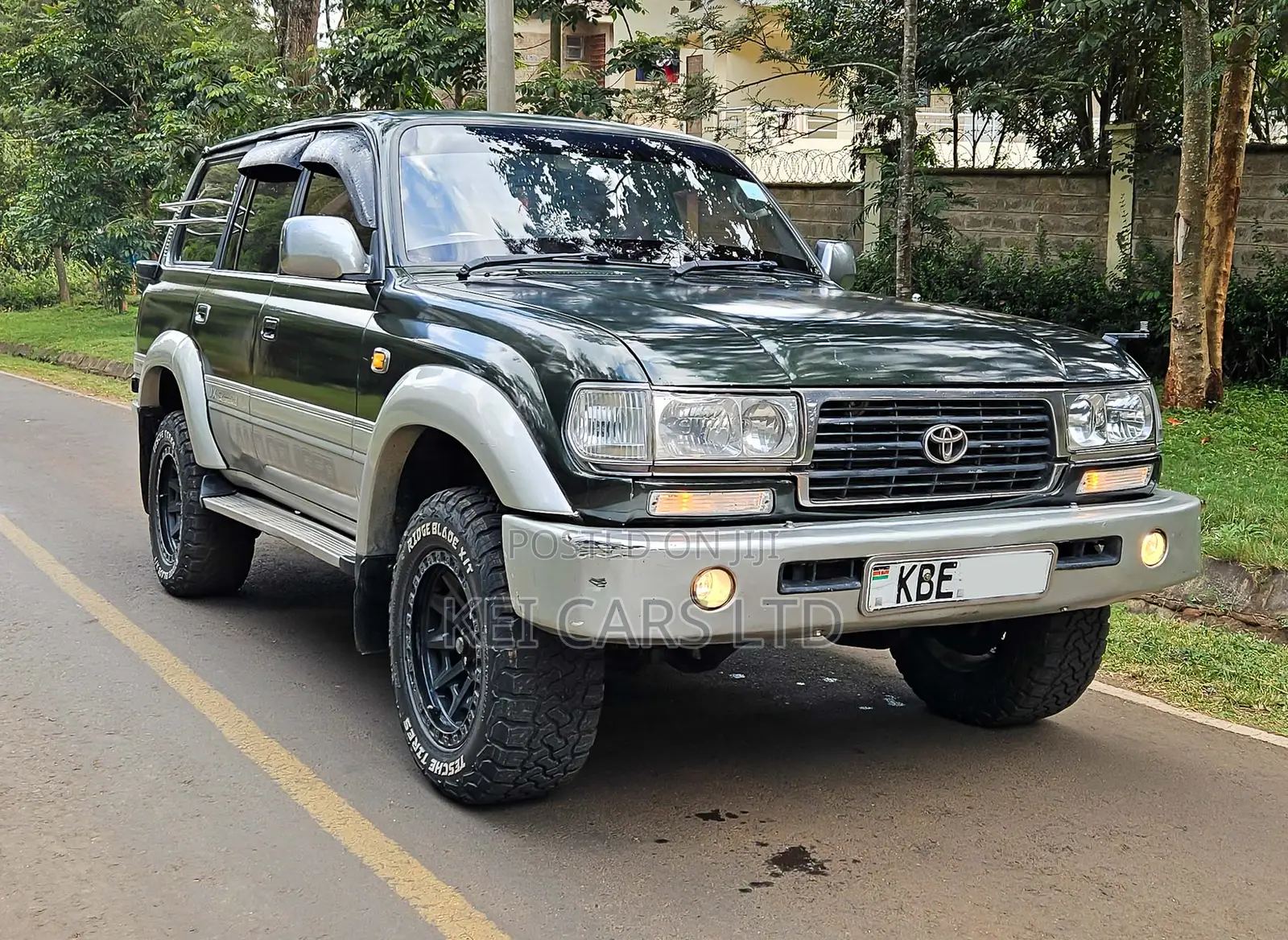 Toyota Land Cruiser 1995 Green