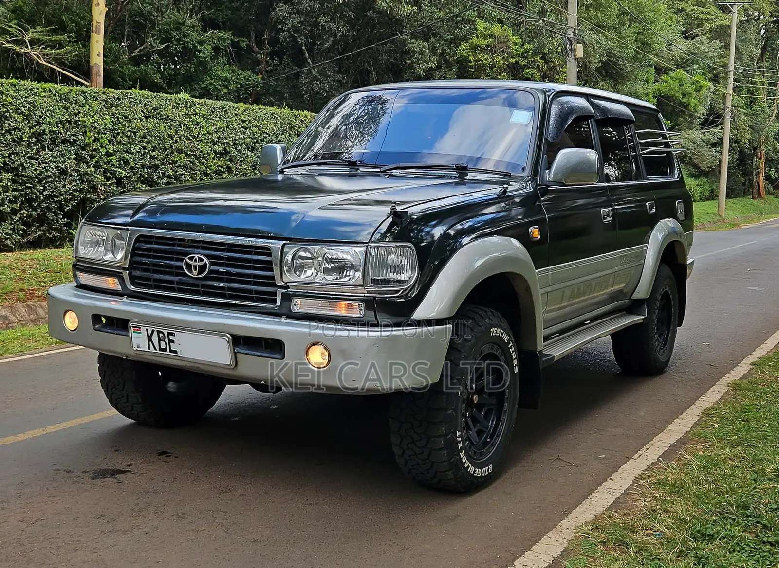 Toyota Land Cruiser 1995 Green