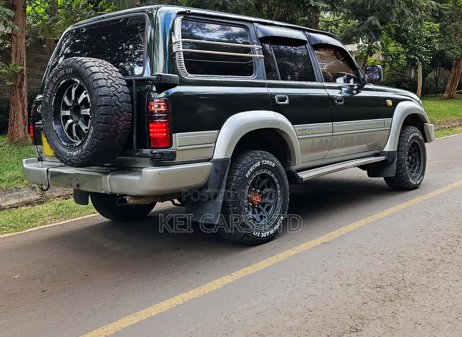 Toyota Land Cruiser 1995 Green