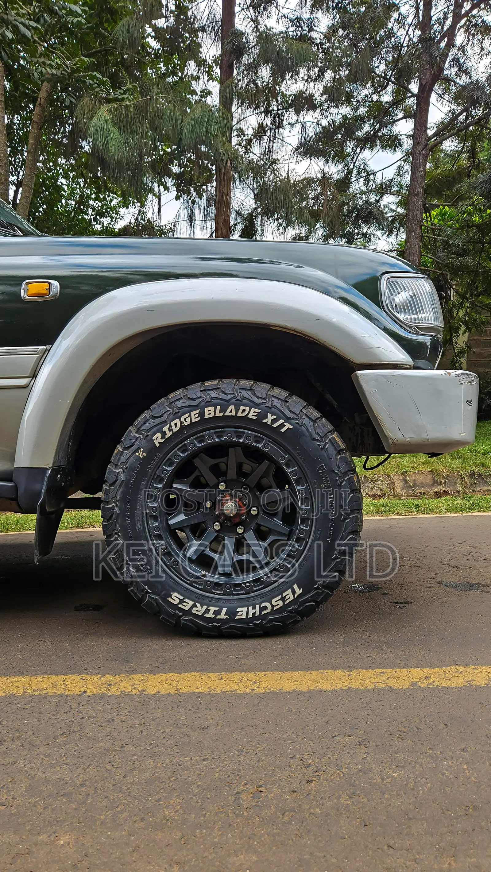 Toyota Land Cruiser 1995 Green