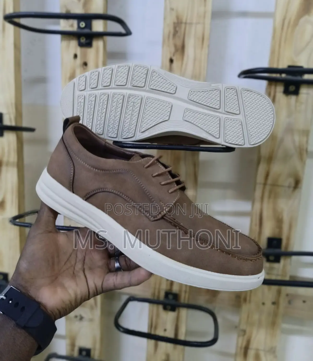 Nigo Italian Men's Casual Lace-Up Shoes