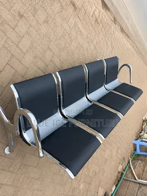 Office Bench Chair;4 Seater Waiting Bench Chair