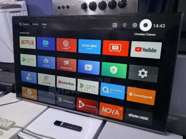 TCL 55" Android Frameless TV 55P725 - main view