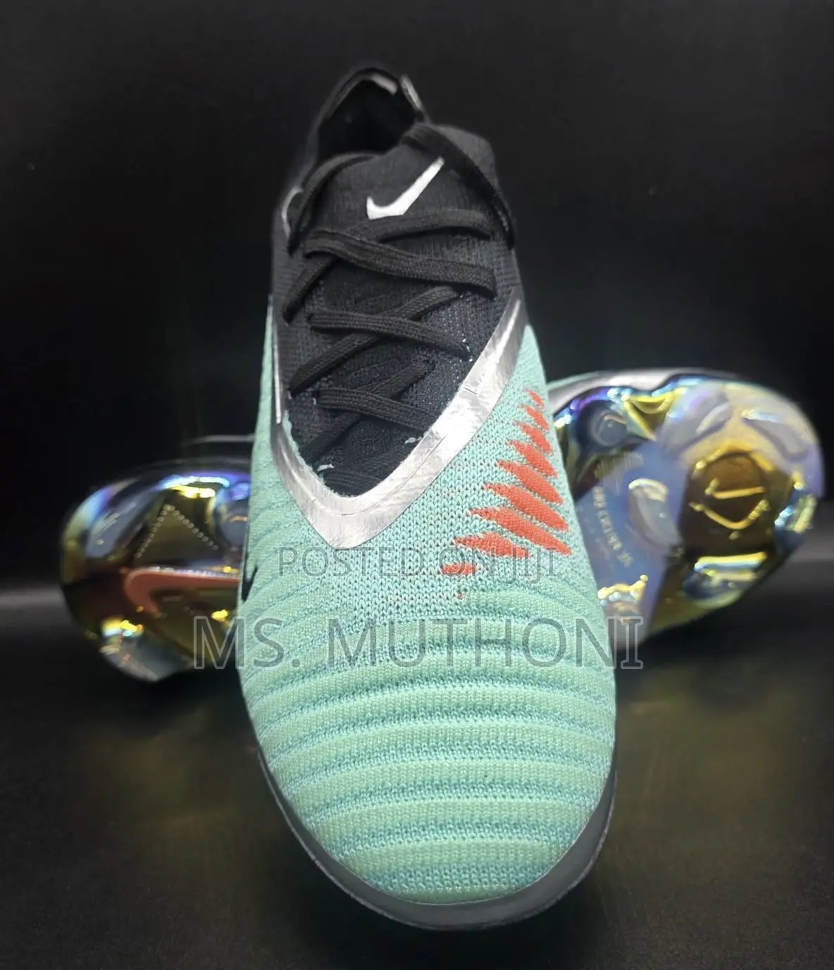 Chrome-Black Limited Edition Nike Phantom Elite Size 38-45