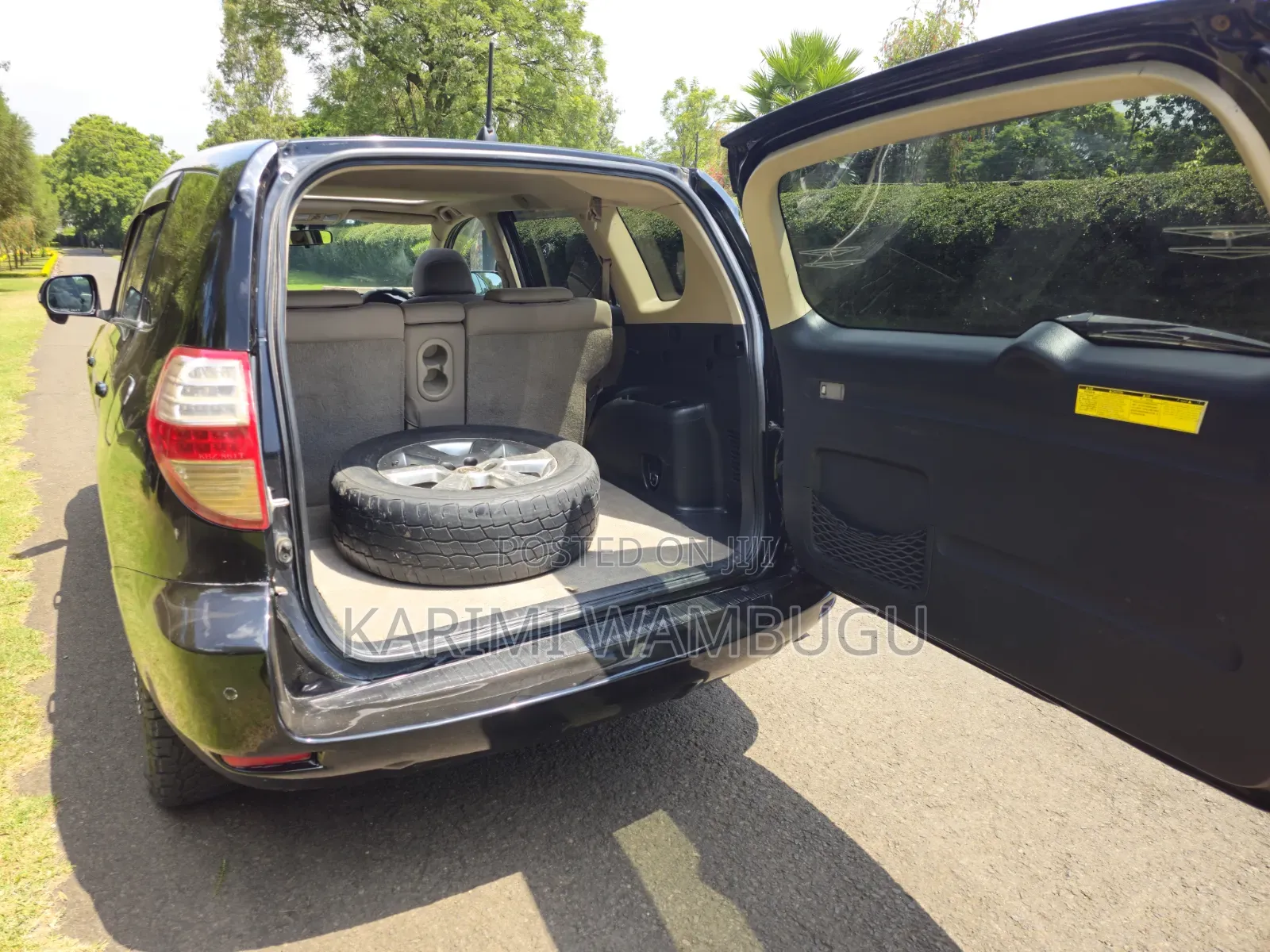 Toyota Vanguard 2008 Black