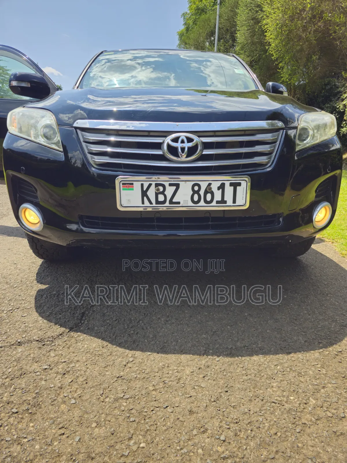 Toyota Vanguard 2008 Black
