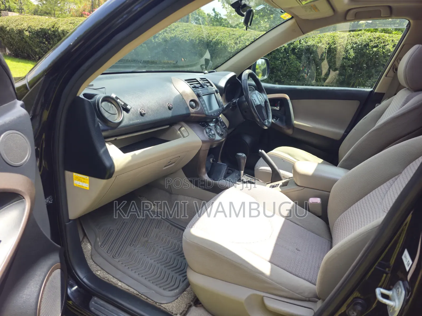 Toyota Vanguard 2008 Black
