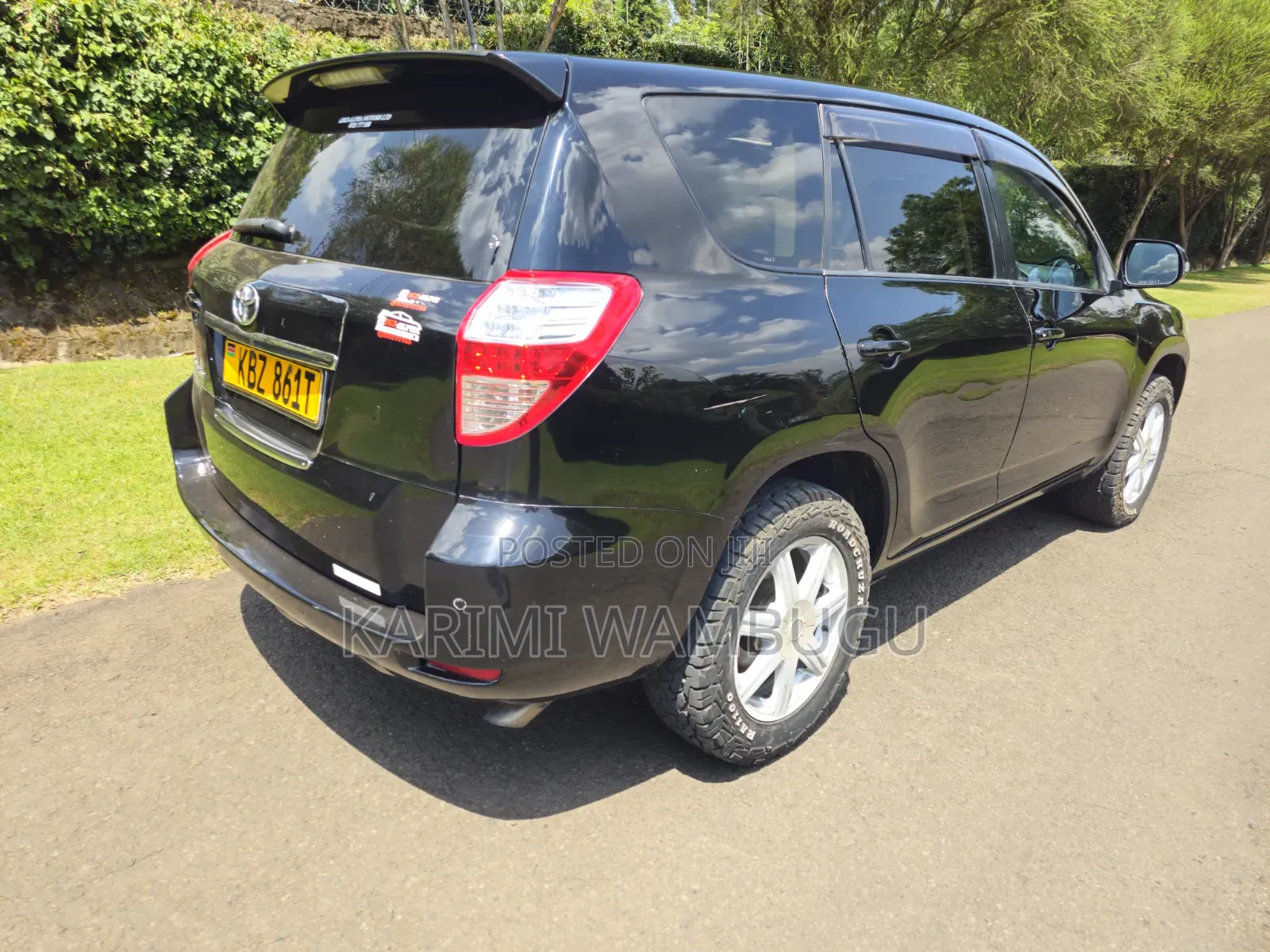 Toyota Vanguard 2008 Black