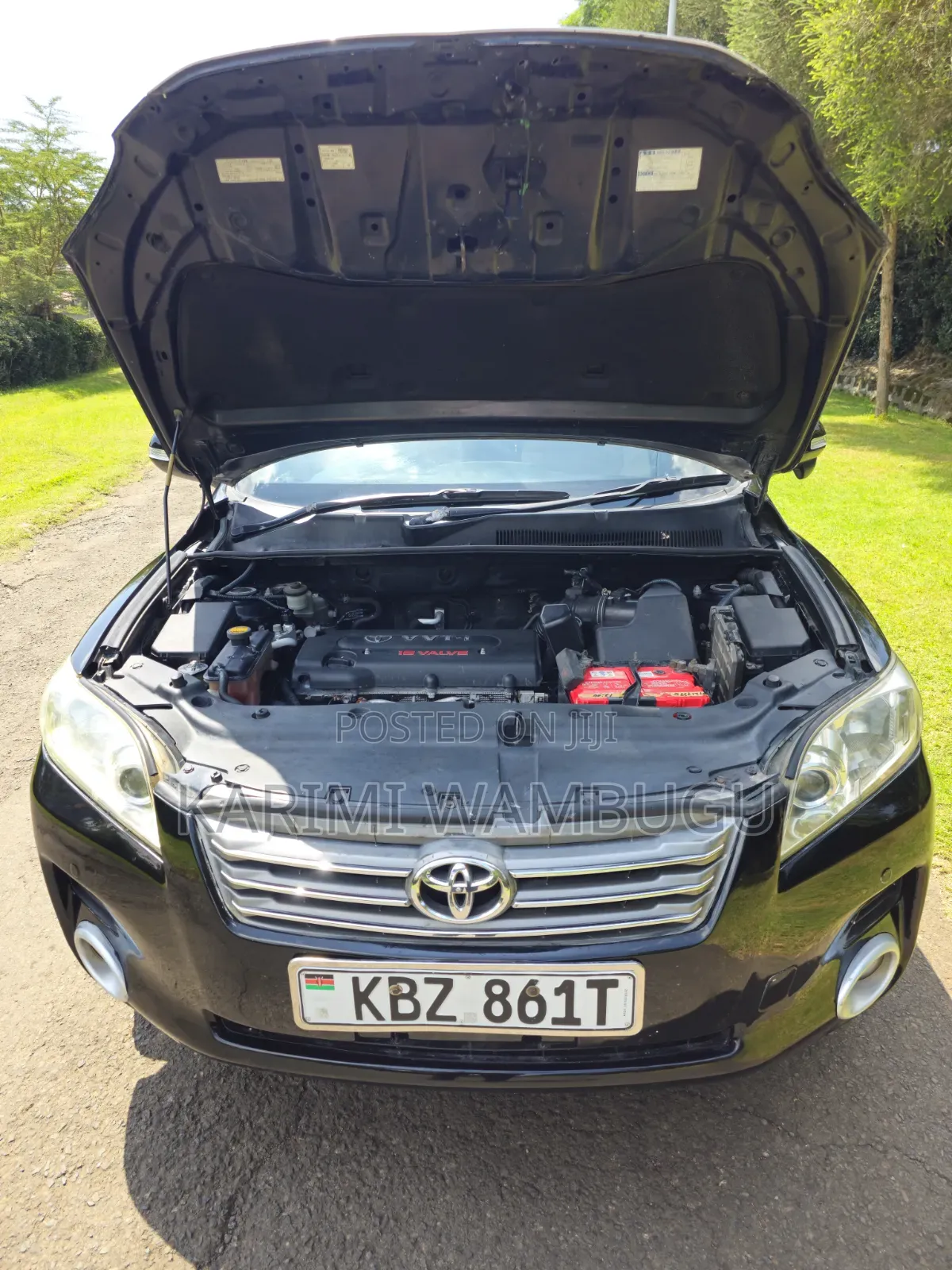 Toyota Vanguard 2008 Black