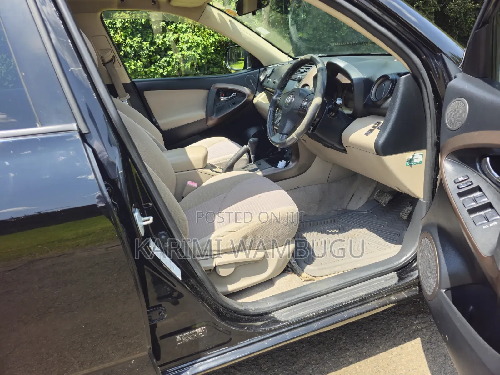 Toyota Vanguard 2008 Black