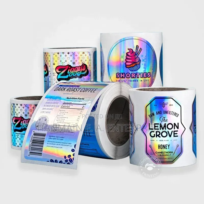 Honey, Oil, Perfume, Body Lotion and Other Stickers Labels