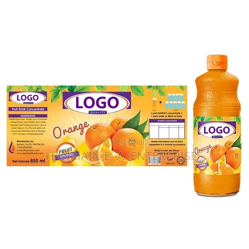 Honey, Oil, Perfume, Body Lotion and Other Stickers Labels