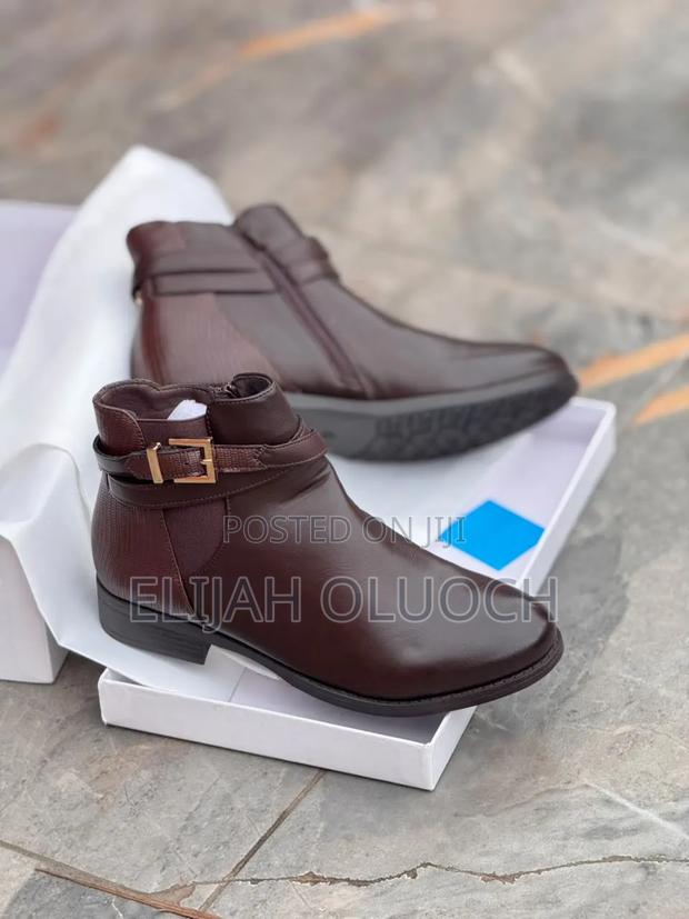 High Quality Leather (Ankle) Boots - thumbnail 2