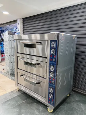 Commercial 3 Deck 6 Tray Electric Deck Oven