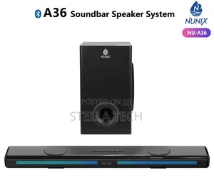 Nunix A36 Soundbar Speaker System