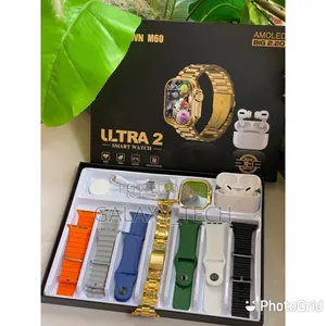 CROWN M60 Ultra 2 Smart Watch+ Earbuds 10-in-1 Set