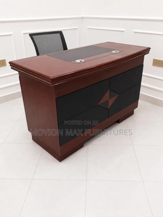 1.2m Mahogany Table Office Table - main view